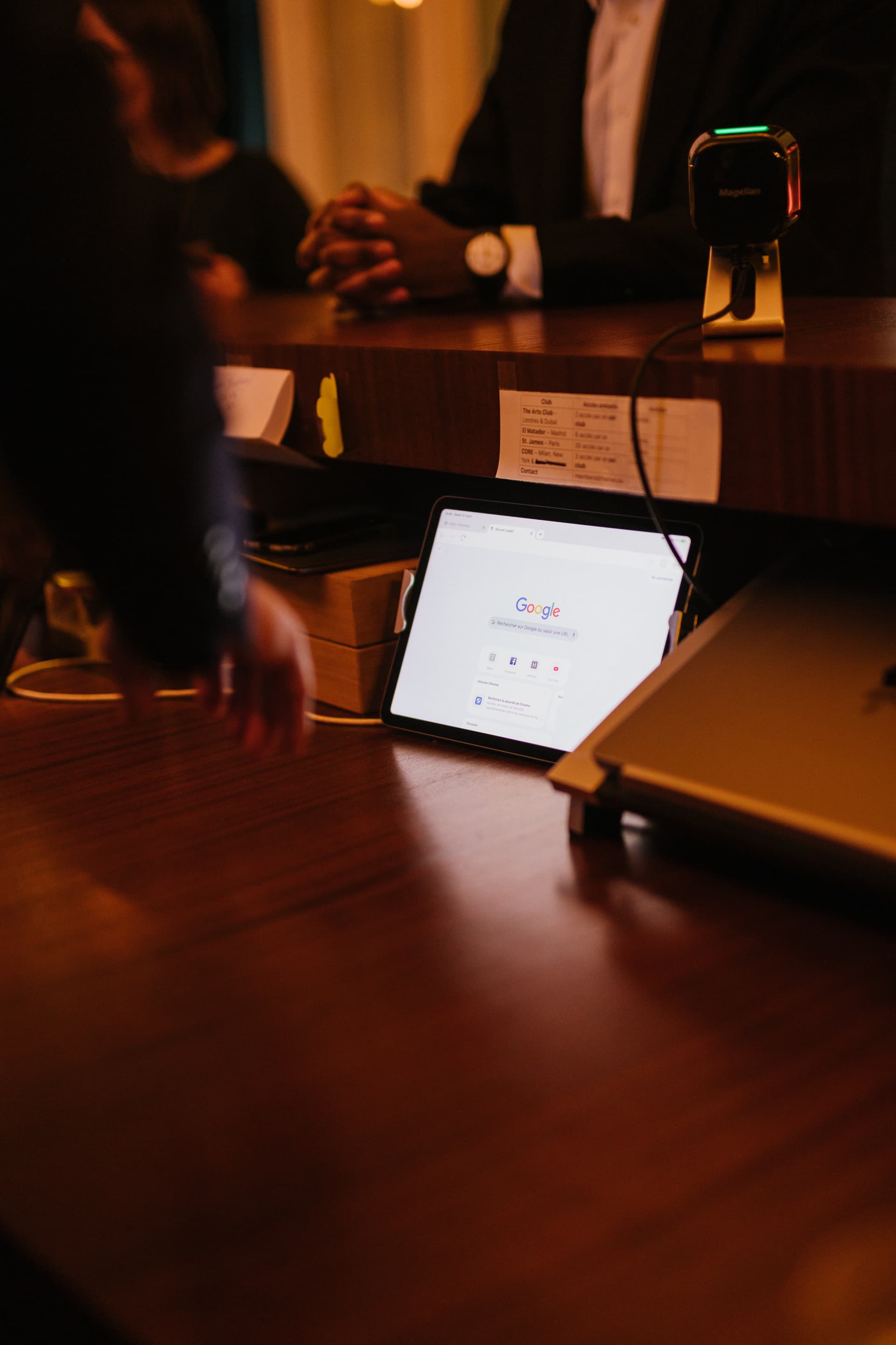 Dayana Group consultants managing IT support on site